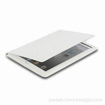 Lively Case, Fits for Apple's iPad2, Comes in White/Black, OEM and ODM Services are Provided